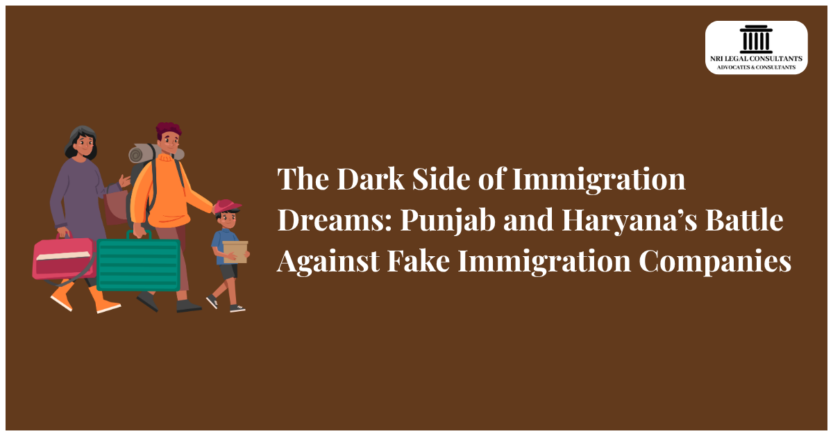 The Dark Side of Immigration Dreams: Punjab and Haryana’s Battle Against Fake Immigration Companies